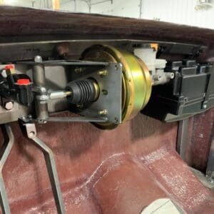 under dash brake system